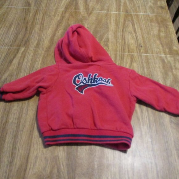 Bundle 3 for $15 - Red snap front baseball style hoodie - Picture 3 of 4